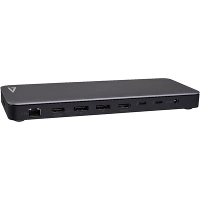 V7 Thunderbolt 4 Triple Alt Mode Display Docking Station with 96W Power Delivery