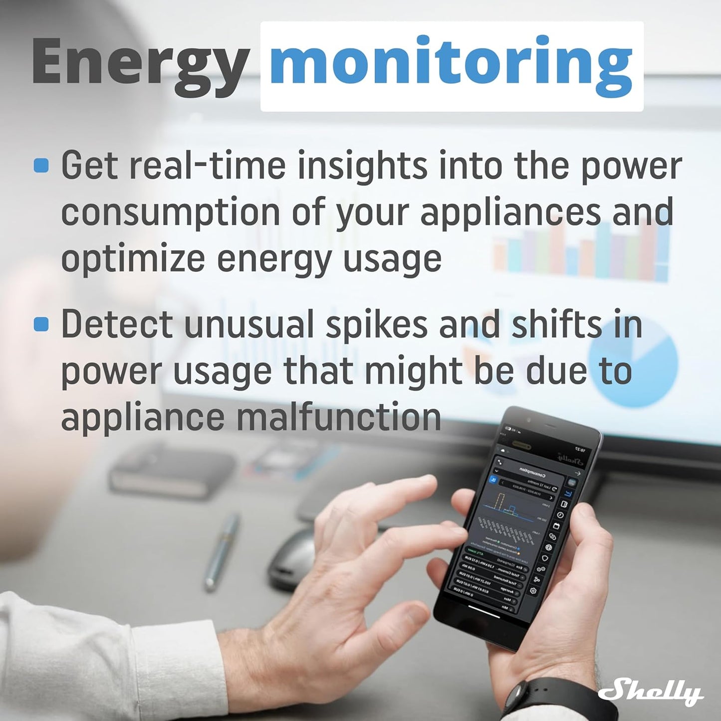 Shelly EM Gen3 WiFi Energy Meter with Contactor Control