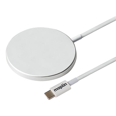 Maplin Magnetic USB-C 15W Wireless Charger