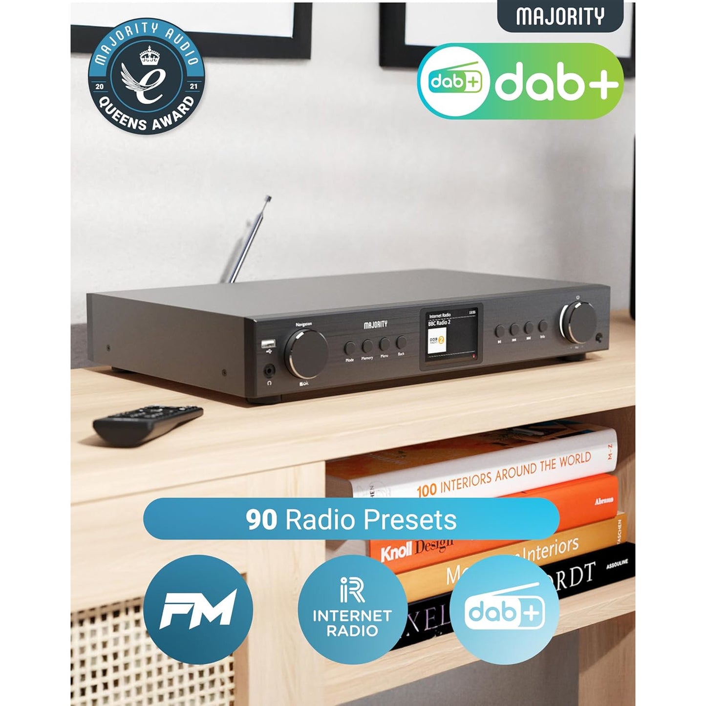 Majority Fitzwilliam 2 Internet Radio Tuner