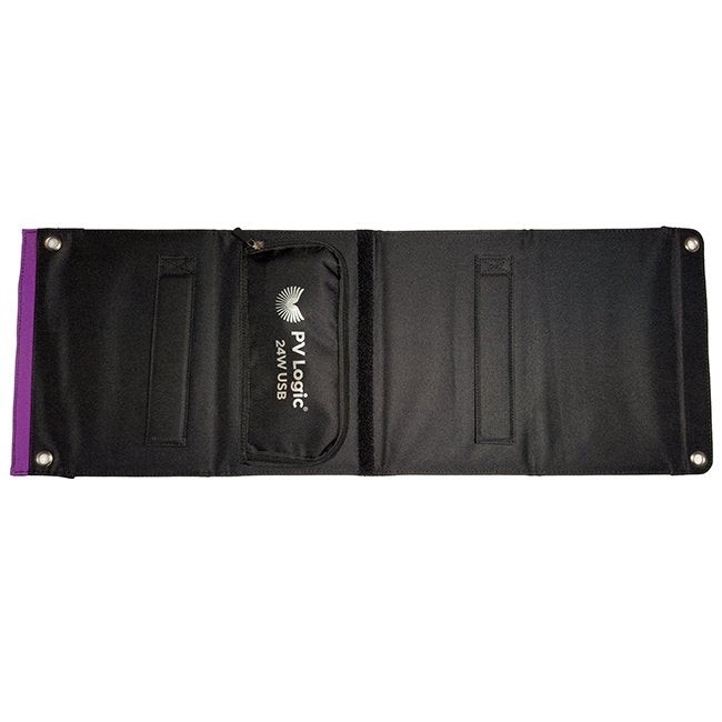 PV Logic 24W USB Portable Fold Up Solar Charger