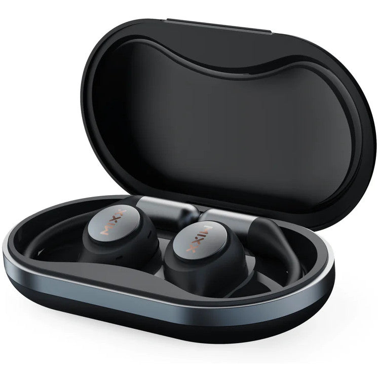 Mixx Streambuds AirFlow Open Ear TWS Sports Earphones - Black