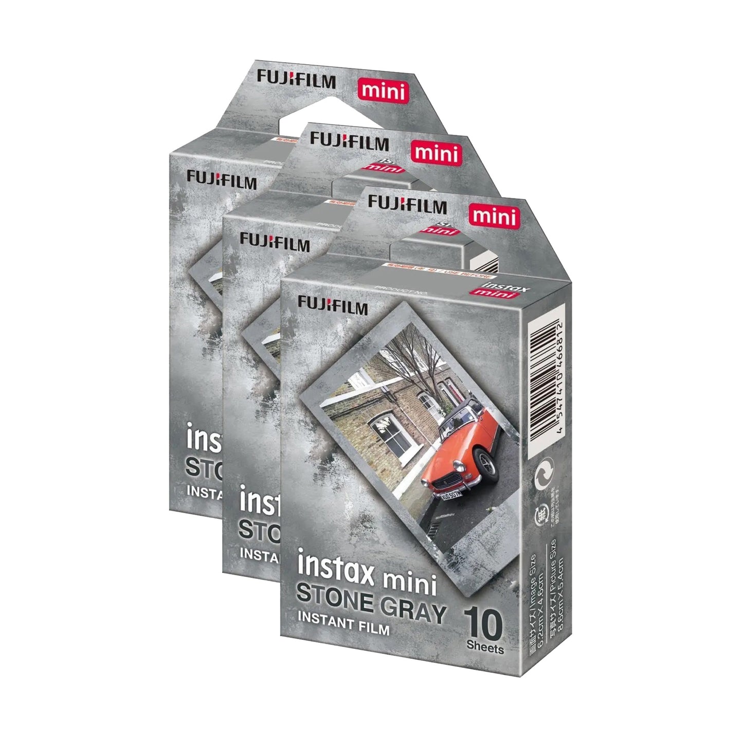 Fujifilm Instax Mini Stone Grey Deco Photo Film