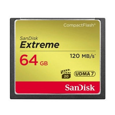 SanDisk Extreme 64GB CompactFlash Memory Card