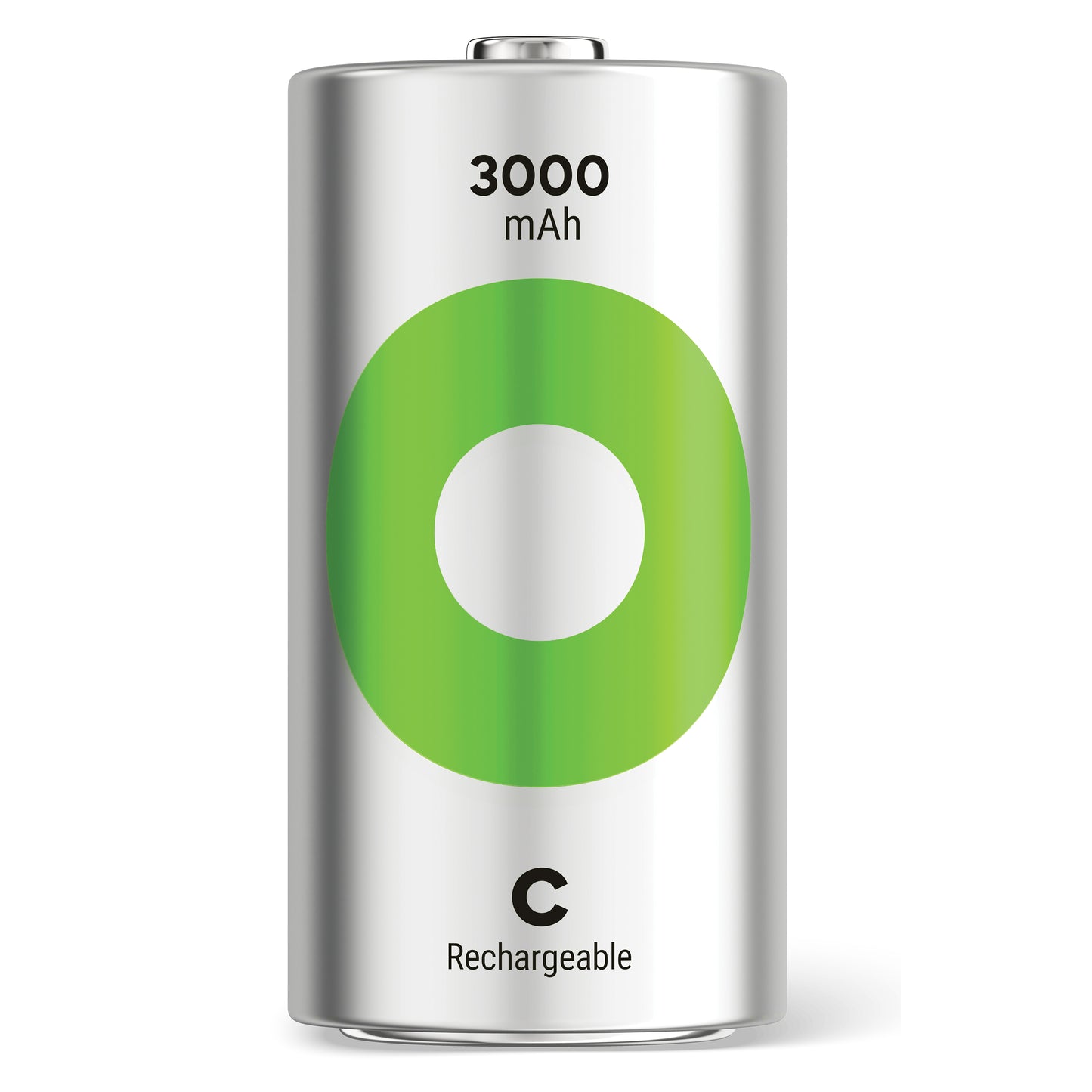 GP Recyko C Size 3000mAh Rechargeable Batteries