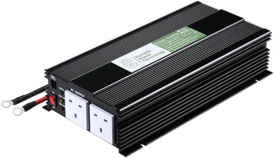 Portable Power Technology 1500W 12V Modified Sinewave Power Inverter with Remote Control