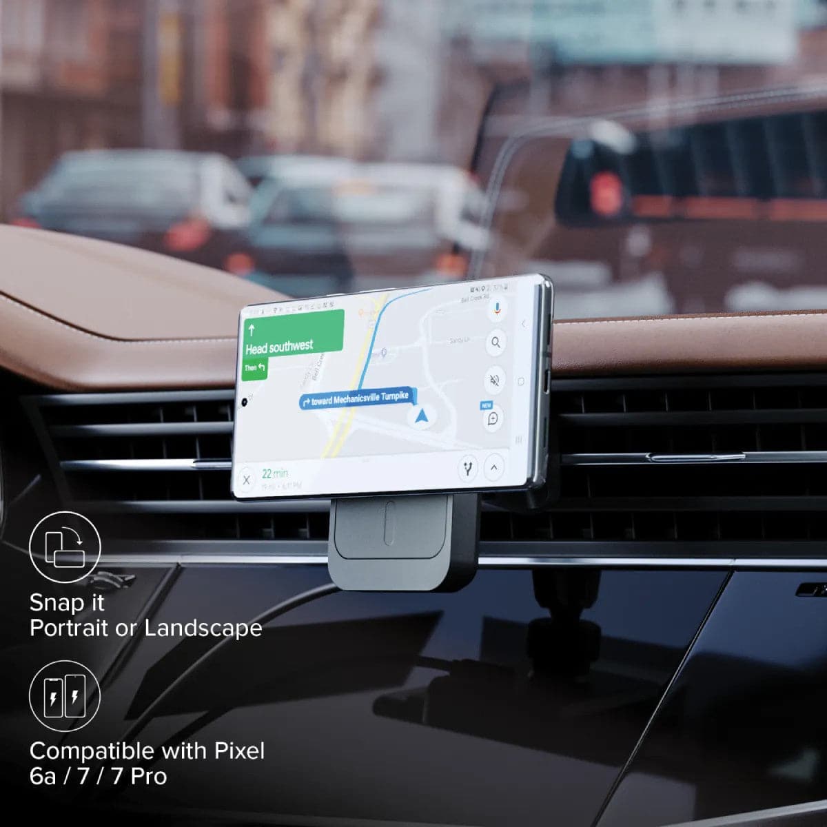 ALOGIC Matrix Magnetic Wireless Charger with Car Mount