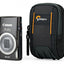 Lowepro Adventura CS10 Ultra Compact Water-Resistant Camera Case - Black - maplin.co.uk