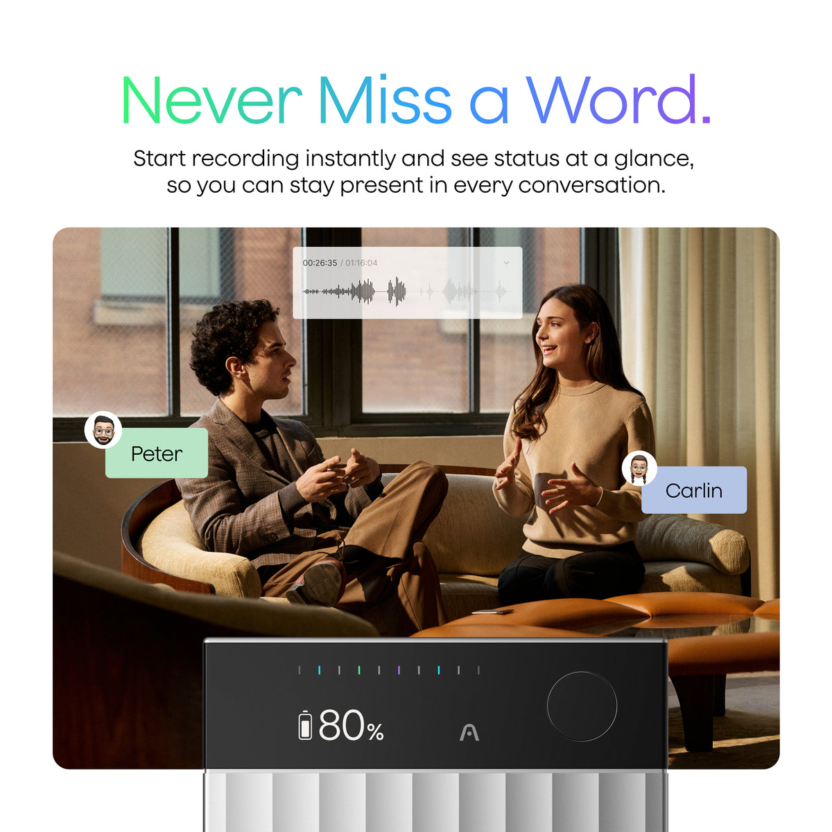 Plaud Note Pro AI Voice Recorder