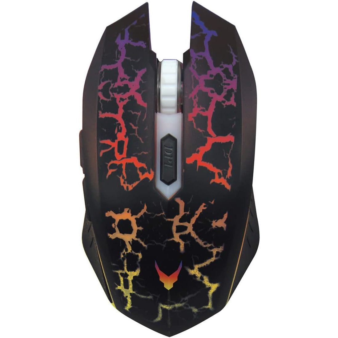 Varr 6-Button Adjustable DPI LED Backlit Ambidextrous Optical Wired Gaming Mouse