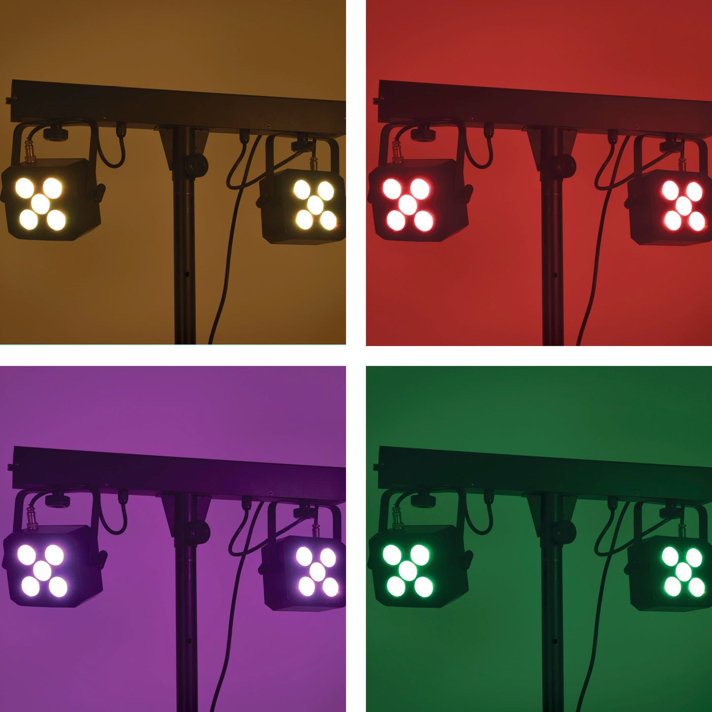 QTX LED Derby FX Bar with Stand
