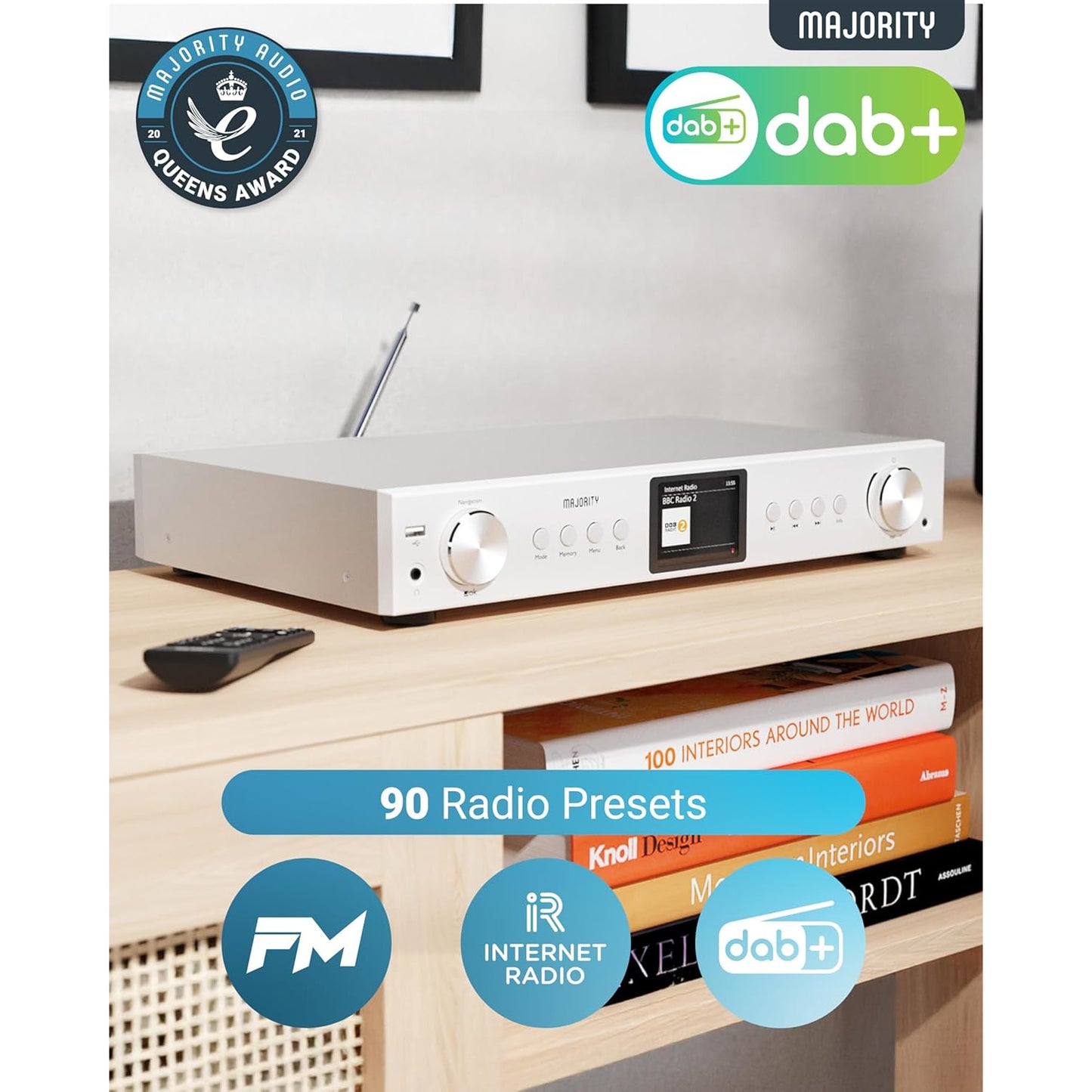 Majority Fitzwilliam 2 Internet Radio Tuner