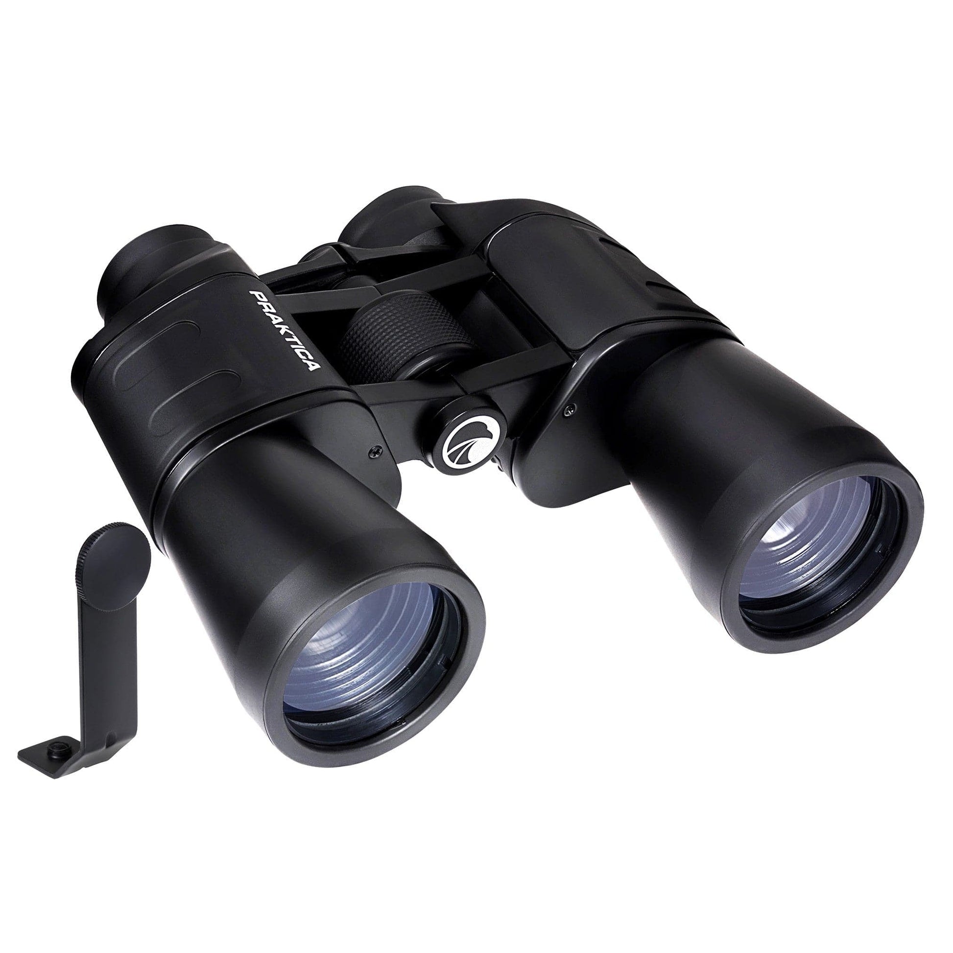 PRAKTICA Falcon 7x50mm Porro Prism Field Binoculars - Black Binoculars + Tripod Mount