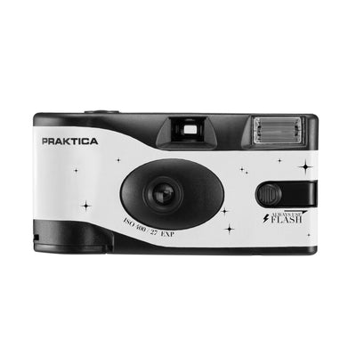 Praktica 35mm Single Use Disposable Film Camera with Flash - Wedding White