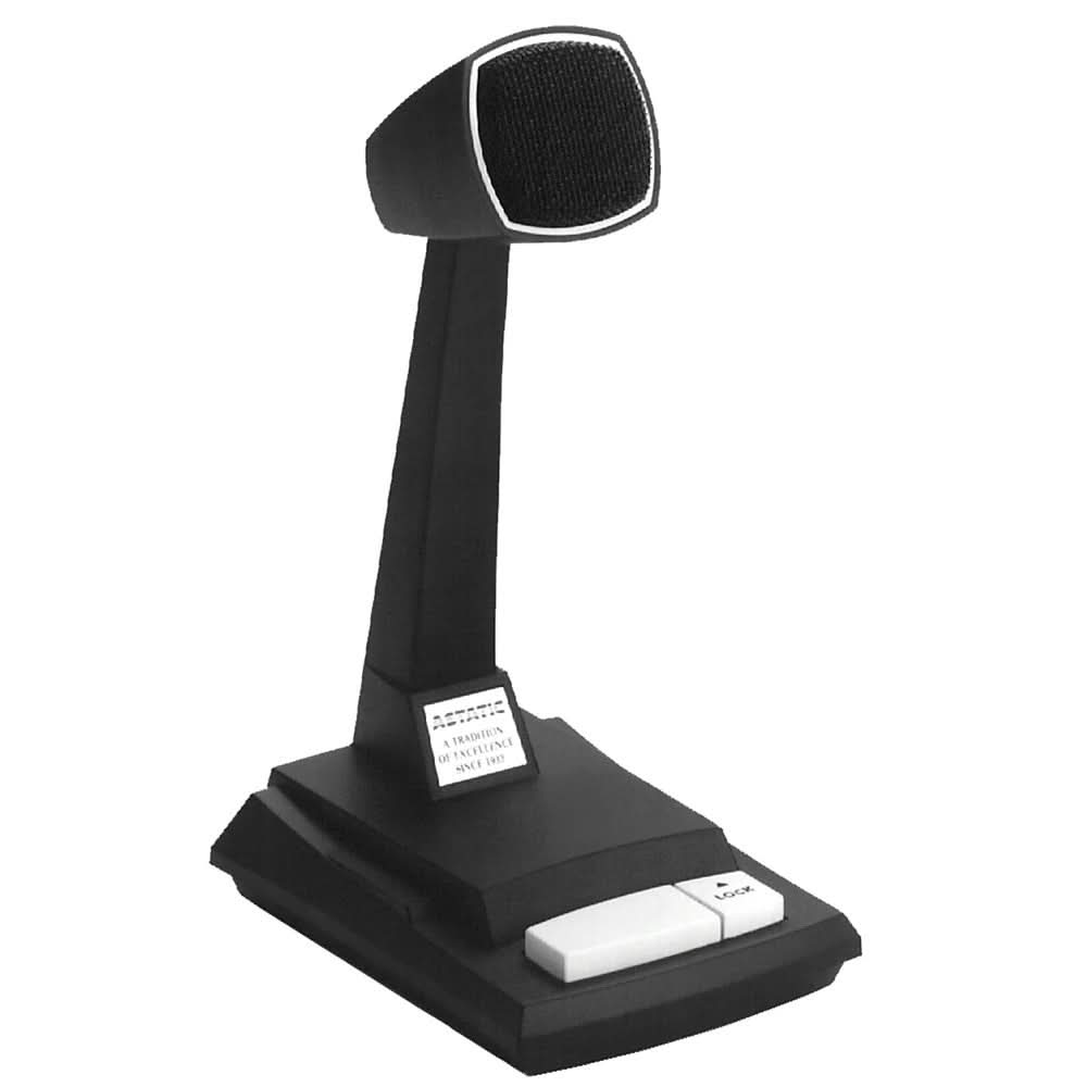 CAD Astatic Omnidirectional Dynamic Push-To-Talk Desktop Microphone