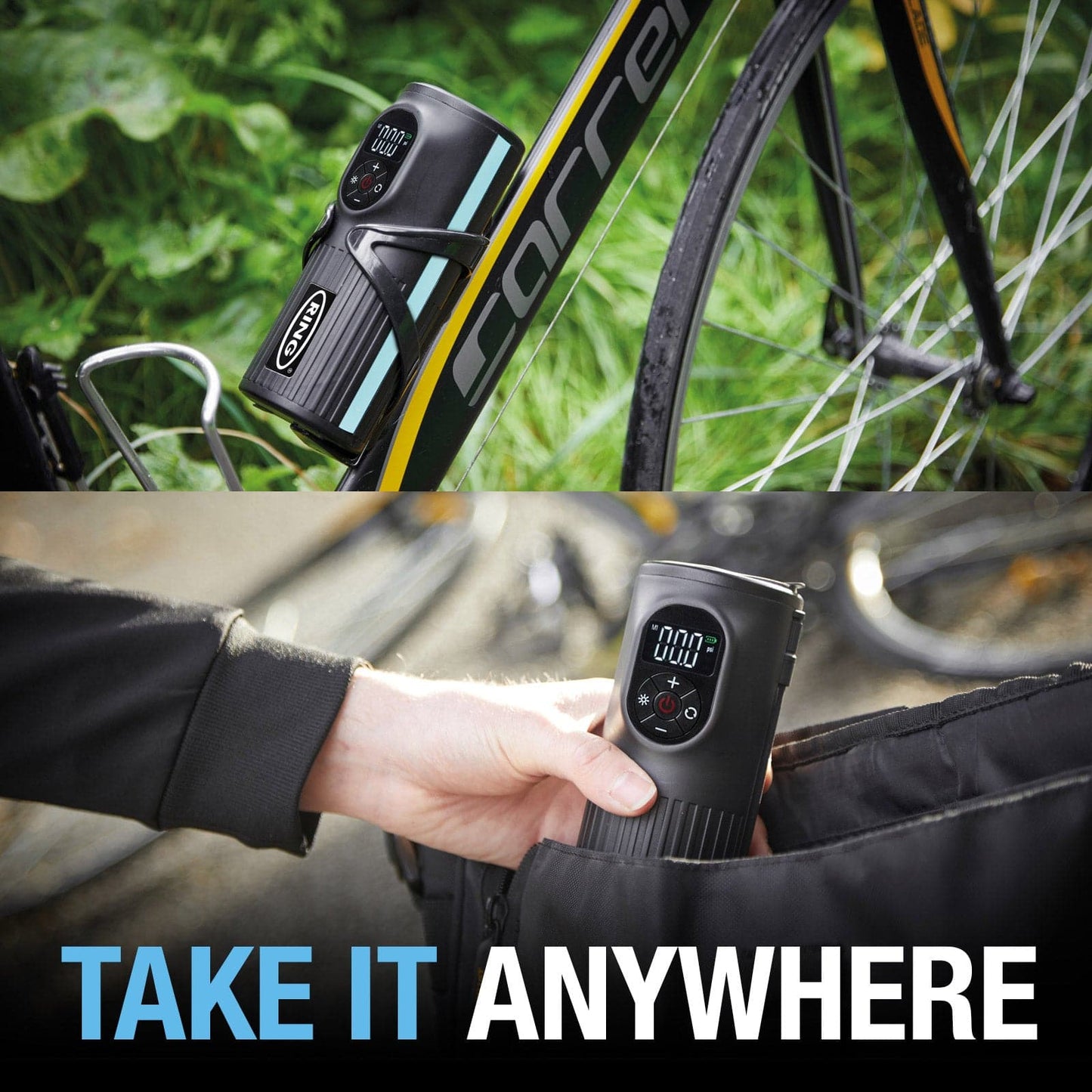 Ring Automotive Handheld Digital Tyre Inflator