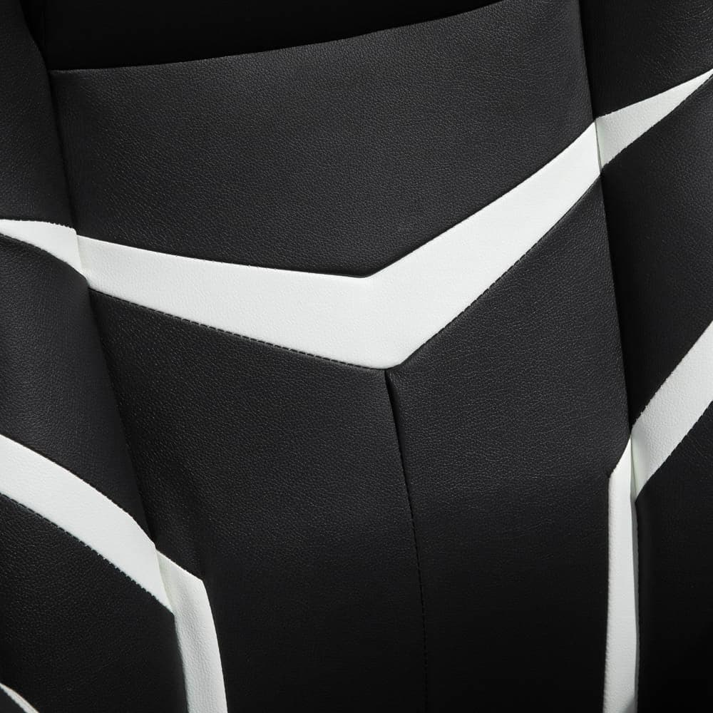 Maplin Plus Faux Leather Ergonomic Adjustable Gaming Chair with Pedestal Base