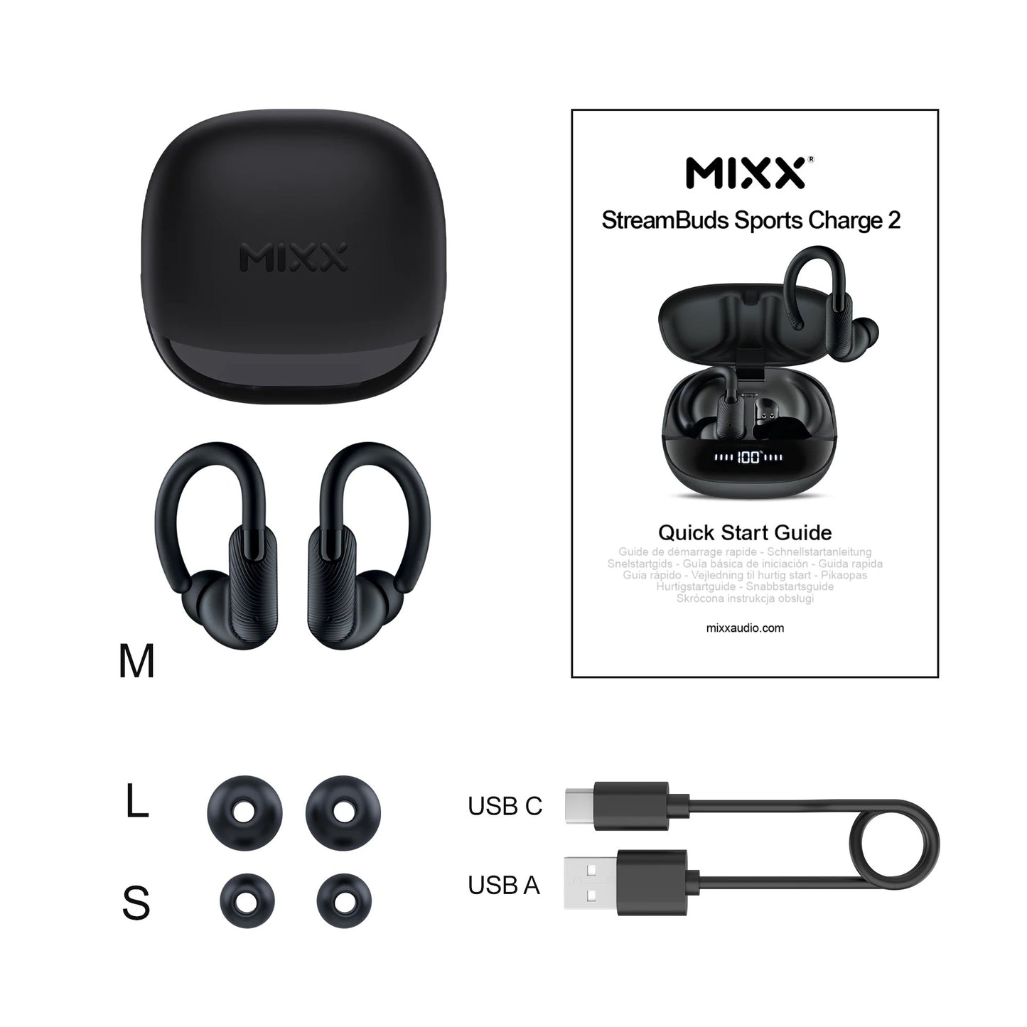 Mixx Streambuds Sports Charge 2 TWS Earphones