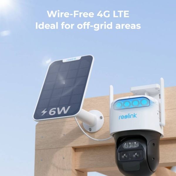 Reolink TrackMix Wireless Security Camera with Solar Panel