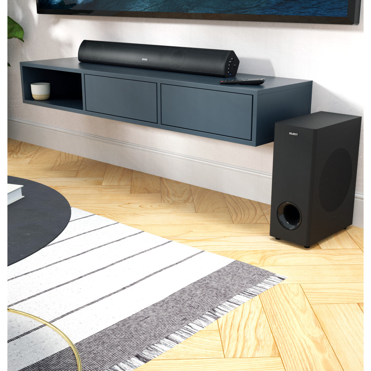 Majority Teton Plus Bluetooth Soundbar & Subwoofer