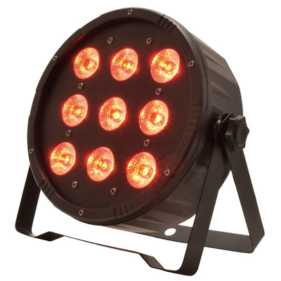 QTX PAR-54 Extra Flat 4-in-1 LED Plastic PAR Can