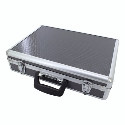 Maplin Plus Aluminium 115 x 440 x 320mm Laptop Flight Case - Grey
