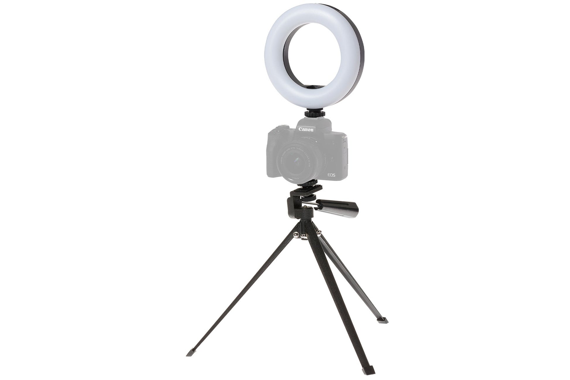 Ulanzi VL64 LED Vlog Selfie Ring Light with Ultra Lightweight 30cm Tripod - maplin.co.uk