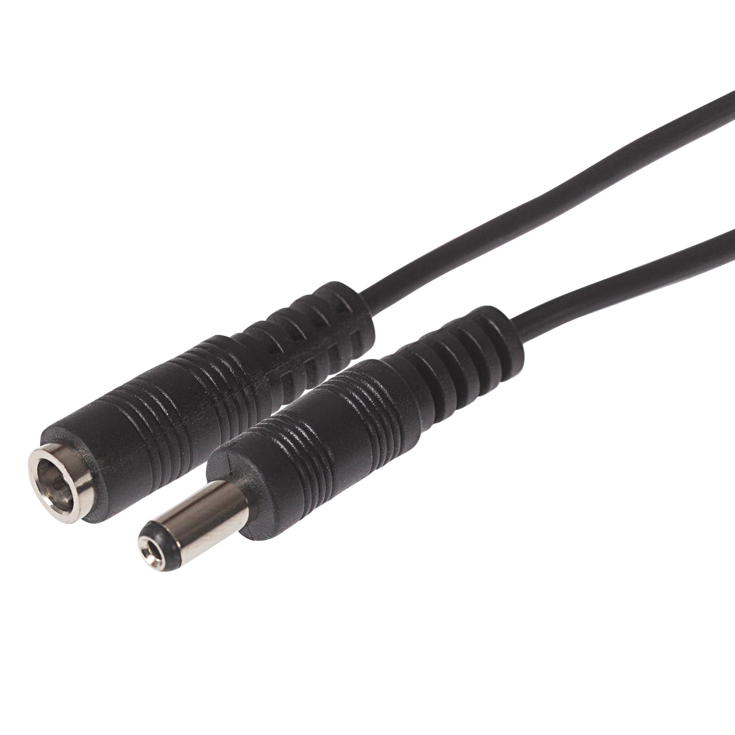 MPS Power Supply Extension Lead 2.5mm x 5.5mm Plug to 2.5mm x 5.5mm Socket - Black, 5m - maplin.co.uk
