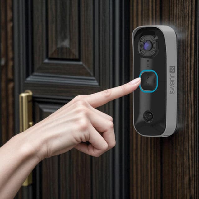 Swann 4K Smart Wireless Video Doorbell & Chime