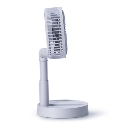 Status 6" Rechargeable USB Telescopic and Folding Desk Fan