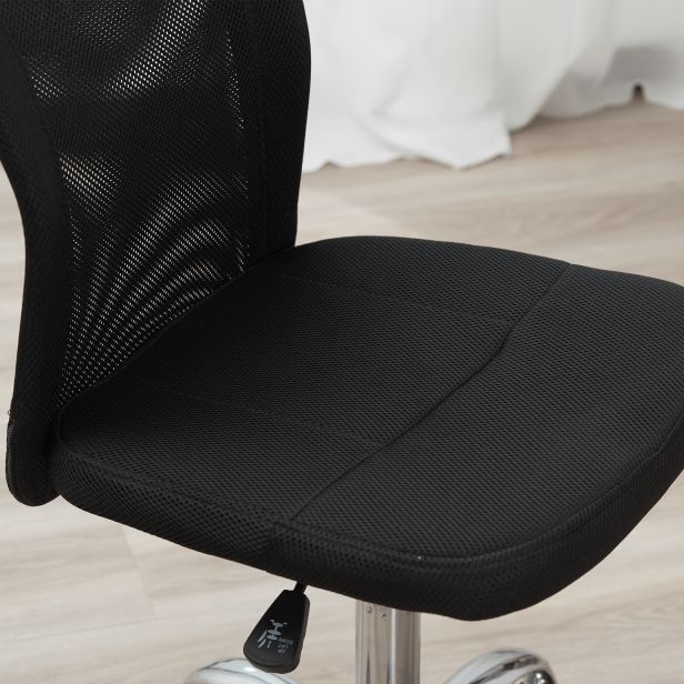 ProperAV Extra Armless Adjustable Mesh Office Chair - maplin.co.uk