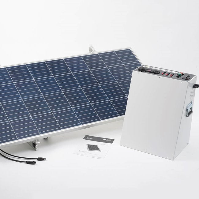 Hubi Solar 125Ah Power Station 750 Premium Kit for Off Grid Buildings - maplin.co.uk