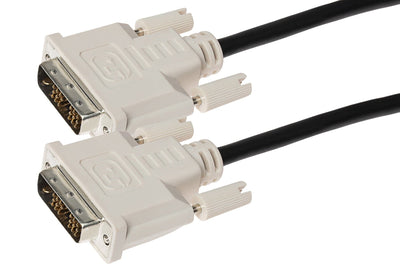 Maplin DVI-D to DVI-D 18+1 Pin Single Link Cable - White, 2m