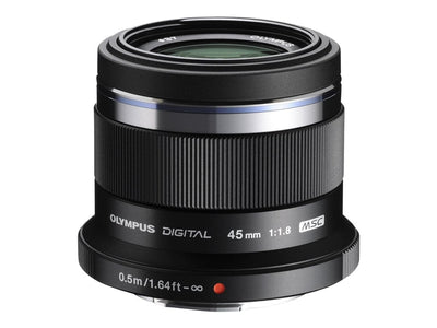 Olympus M.Zuiko Digital 45mm f/1.8 Standard Prime Lens - Black