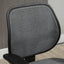 ProperAV Extra Ergonomic Mesh Adjustable Office Chair with Foot Ring, Armrests & 360° Swivel Wheels - Grey - maplin.co.uk
