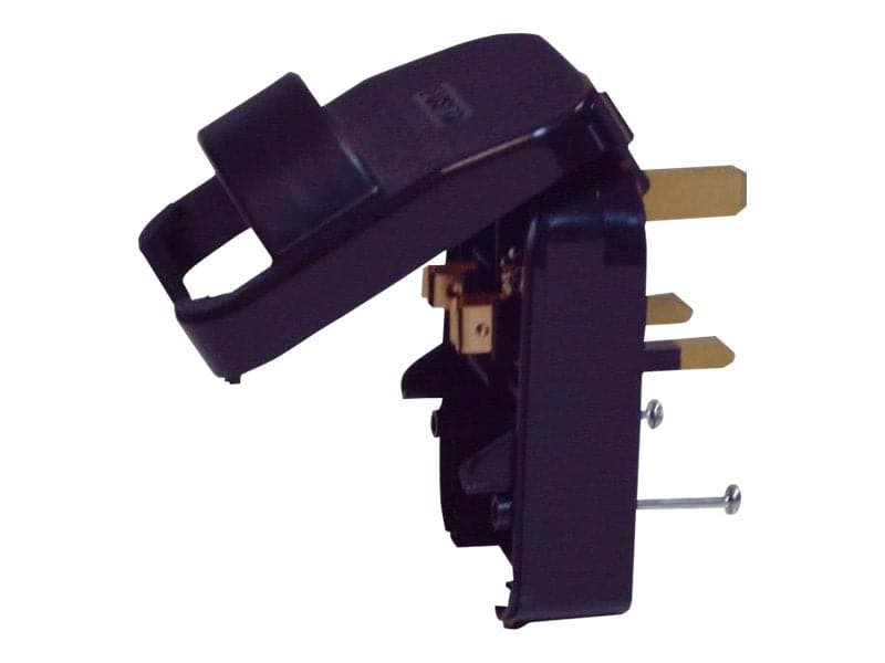 Maplin 240V 13A Screw Cover Schuko Socket to UK Plug Adapter - maplin.co.uk