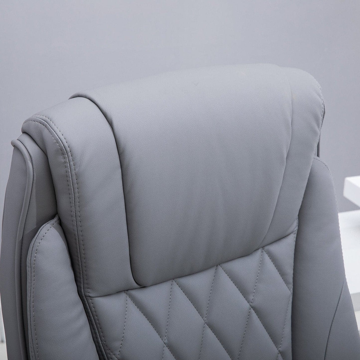 ProperAV Extra PU Leather Ergonomic Swivel Office Chair with Headrest