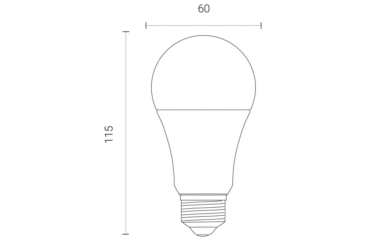 4lite WiZ Connected A60 Dimmable Multicolour WiFi LED Smart Bulb - E27 Large Screw