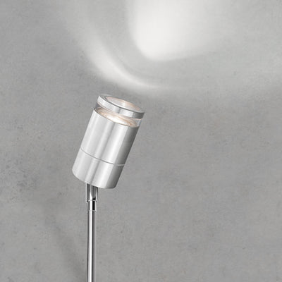 4lite Marinus GU10 Outdoor Garden Spike Light - Stainless Steel