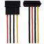 Maplin 4 Pin PSU Molex to 2x 15 Pin SATA Power Lead Cable - 0.35m - maplin.co.uk