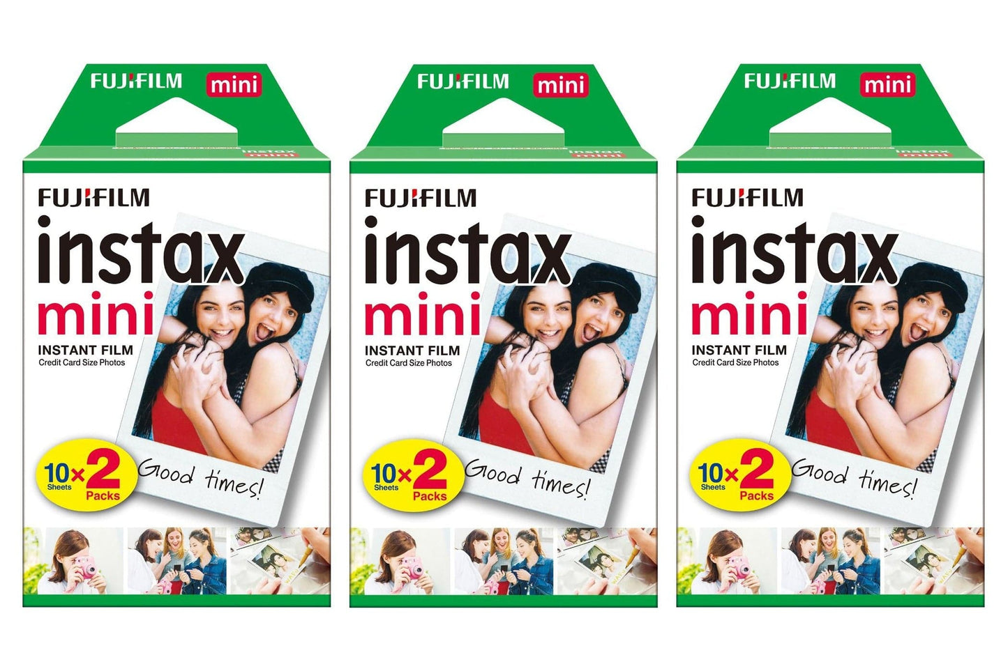 Fujifilm Instax Mini Instant Photo Film - White Pack of 60