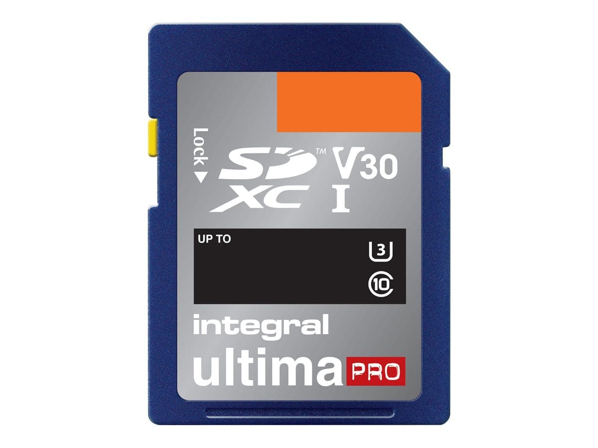 Integral 128GB High Speed V30 UHS-I U3 SDHC Memory Card - maplin.co.uk