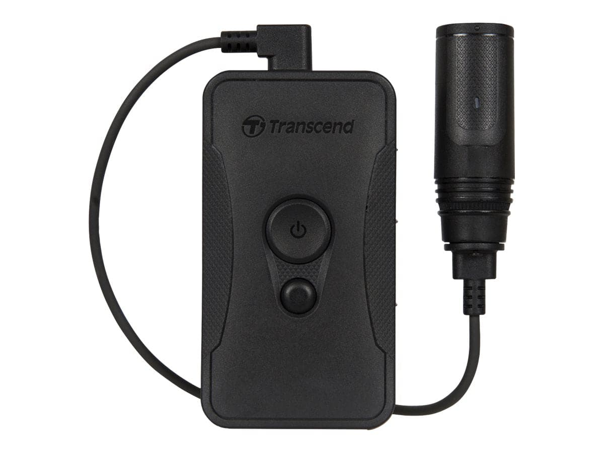 Transcend DrivePro 60 Body Camera with Separate Camera - 64GB, Black