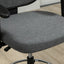 ProperAV Extra Ergonomic Mesh Adjustable Office Chair with Foot Ring, Armrests & 360° Swivel Wheels - Grey - maplin.co.uk