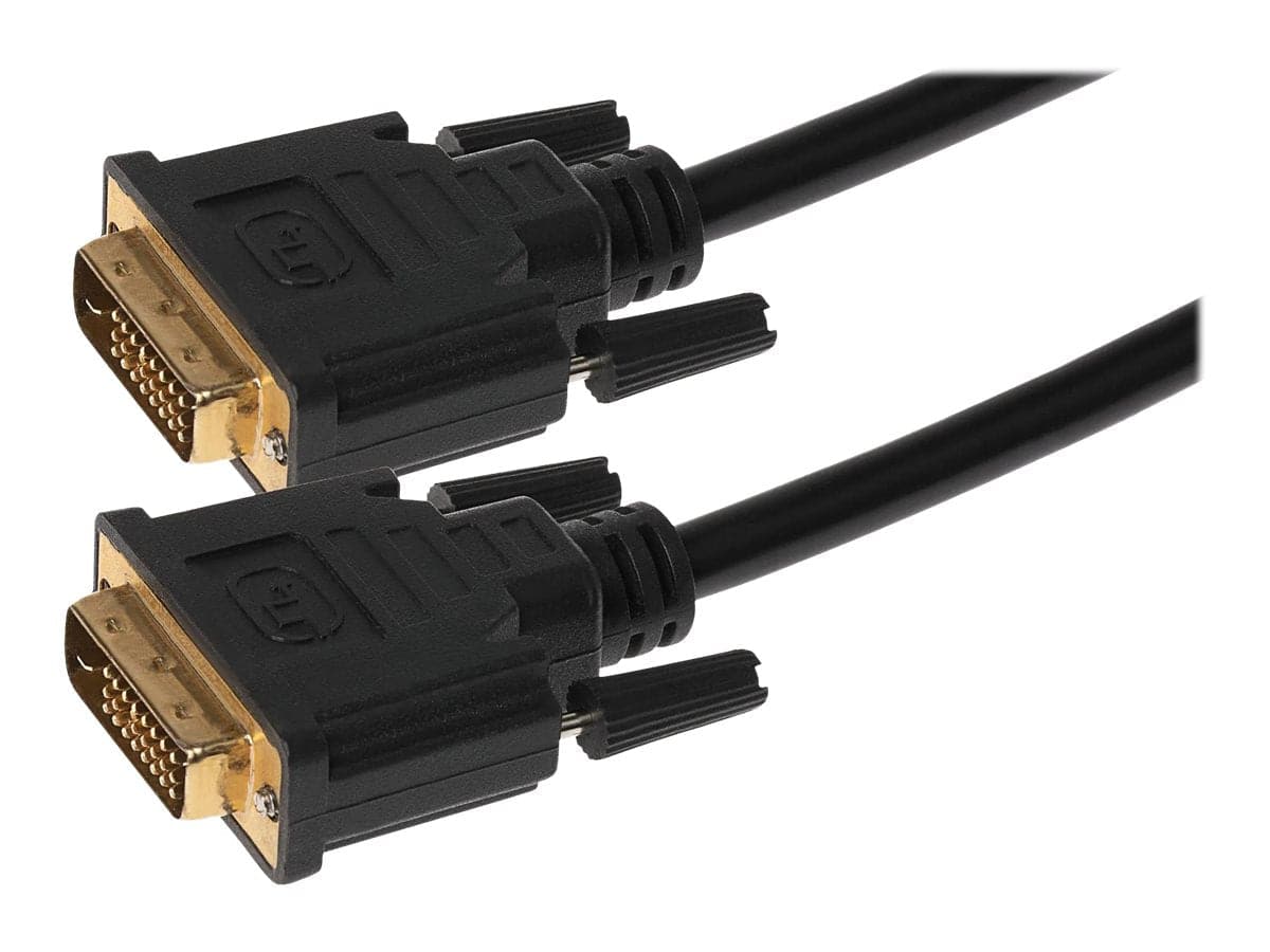 Maplin DVI-D to DVI-D 24+1 Pin Dual Link Cable - Black, 1.8m - maplin.co.uk