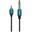Maplin 6.35mm 1/4" Mono 2 Pole Jack to Single RCA Phono Cable - Black, 5m - maplin.co.uk