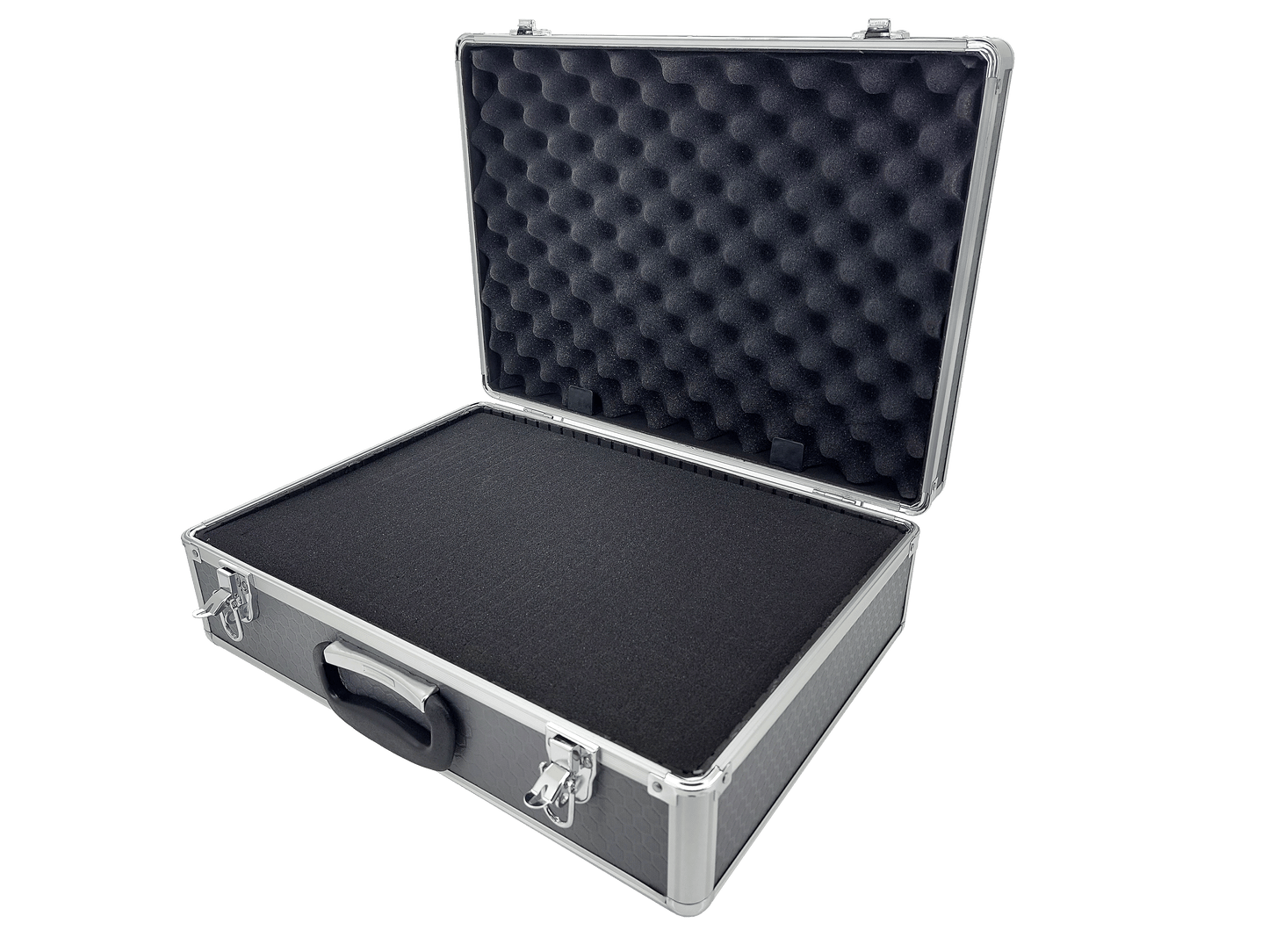 Maplin Plus Aluminium 150 x 460 x 330mm Flight Case - Grey