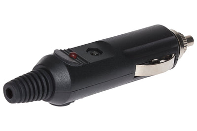Maplin 12V Cigarette Lighter Plug with LED Power Indicator & Strain Relief