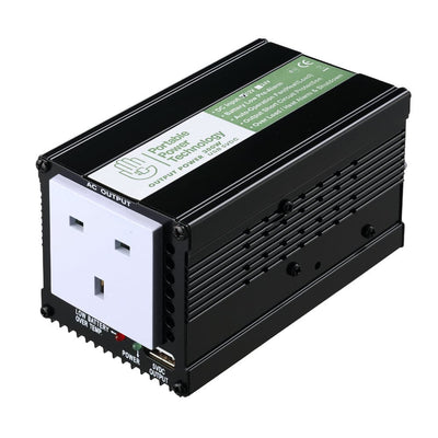 Portable Power Technology 300W 12V Modified Sinewave Power Inverter with USB