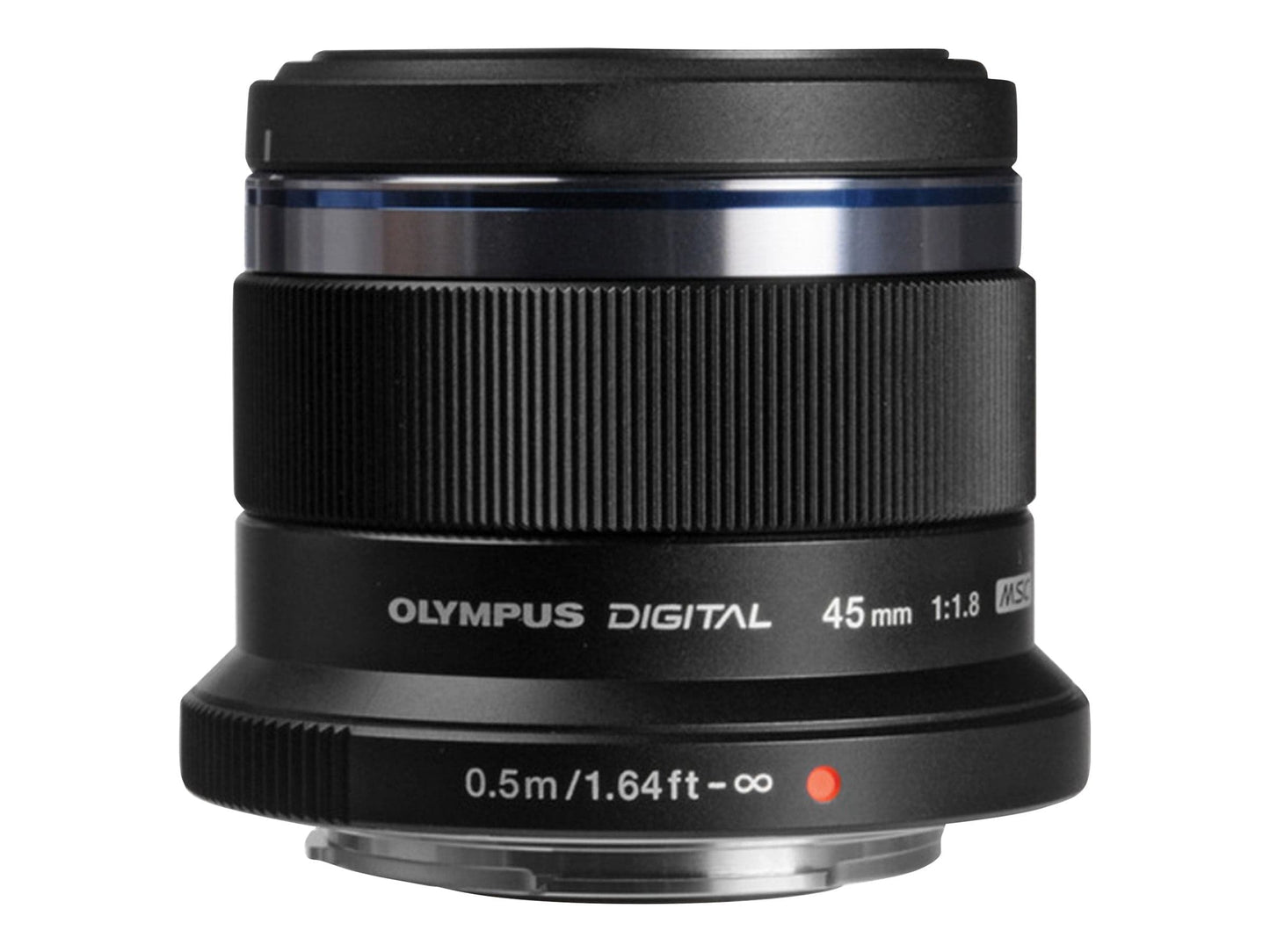 Olympus M.Zuiko Digital 45mm f/1.8 Standard Prime Lens - Black